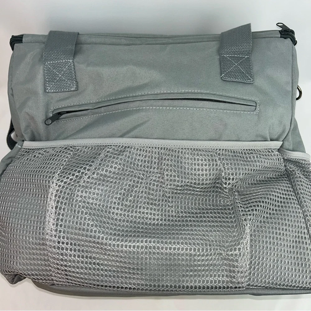 On the Go Pet Travel Bag - Gray - Boots & Barkley™